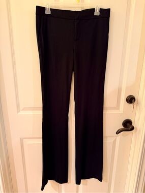 Haute Hippie Black Flare dress pants